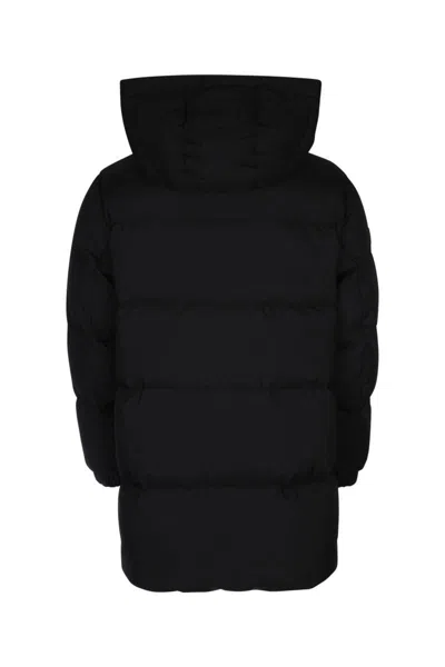 Duvetica Quilted Hooded Coat Front Pockets