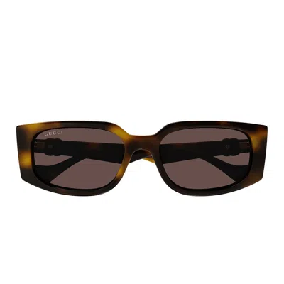 Gucci Eyewear Sunglasses In Brown