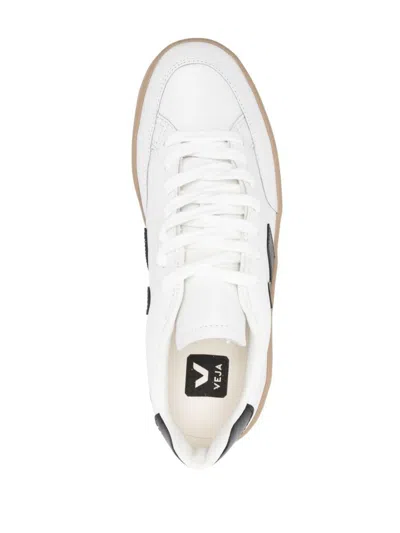 Veja Urca Sneakers With Cruelty-free Leather Application In White