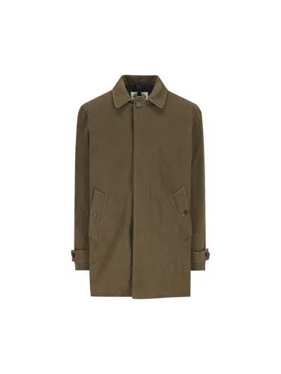 Camplin Field Jacket With Button Closure