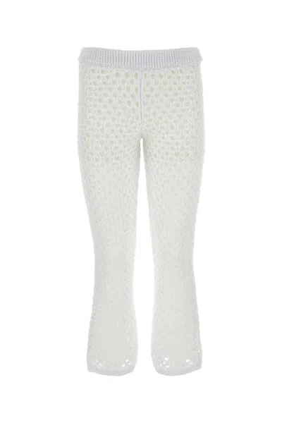Valentino Women's Meshescape Pant In White