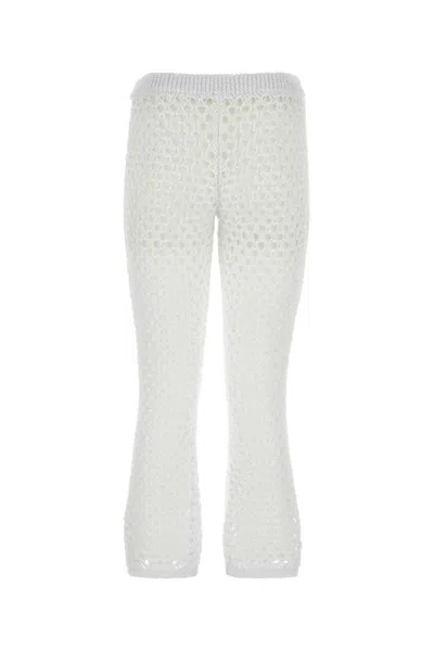 Valentino Women's Meshescape Pant In White