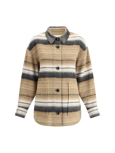 Isabel Marant Étoile Jacket Isabel Marant Etoile Woman Color Camel