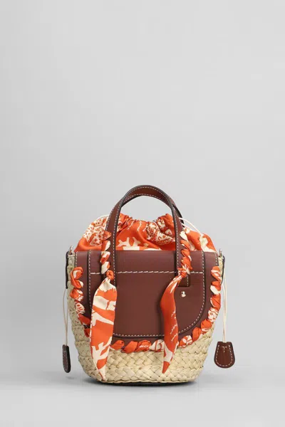 Cuba Lab Habanera Mini Tote In Beige Raffia