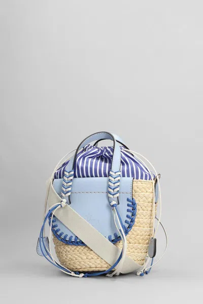 Cuba Lab Habanera Tote In Beige Raffia