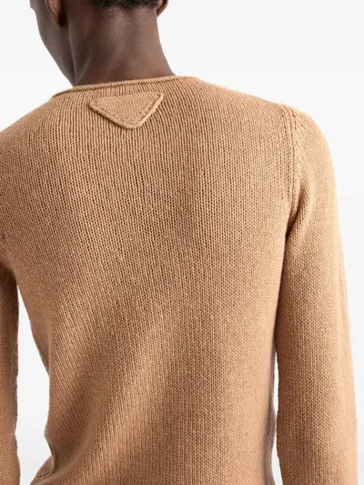 Prada Camel Cashmere Sweater