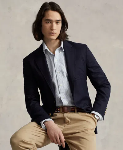 Polo Ralph Lauren Men's Custom Fit Oxford Shirt In Blue