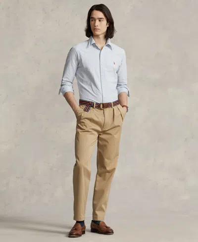 Polo Ralph Lauren Men's Custom Fit Oxford Shirt In Blue