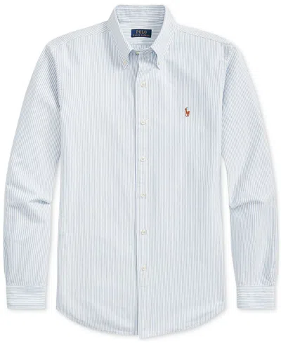 Polo Ralph Lauren Men's Custom Fit Oxford Shirt In Blue