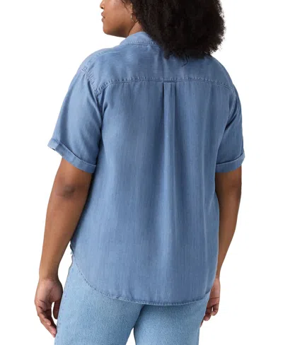 Levi's Darlene Shirt (plus Size) In Blue