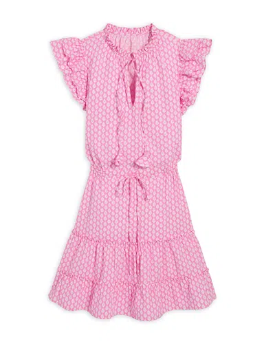 Vineyard Vines Ruffled Seersucker Dress