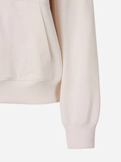 Shop Peserico Cotton Zip Sweatshirt