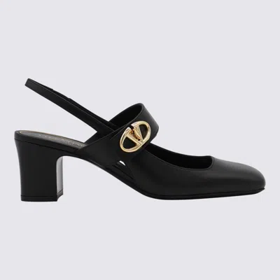 Valentino Vlogo Signature 60 Leather Slingback Pump