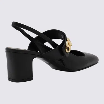 Valentino Vlogo Signature 60 Leather Slingback Pump