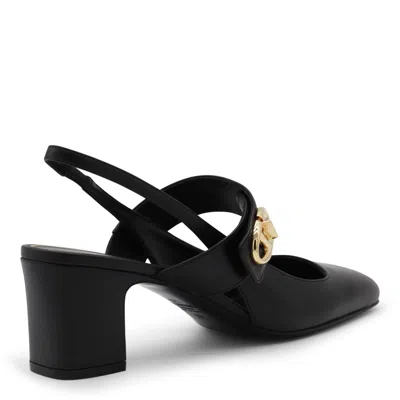 Valentino Vlogo Signature 60 Leather Slingback Pump