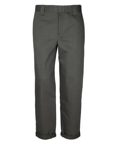 Golden Goose Cropped Straight Leg Trousers With Concealed Zip