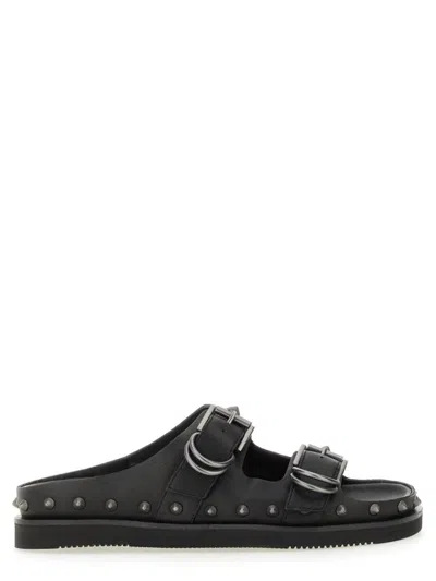 Ash Stud-detail Leather Sandals