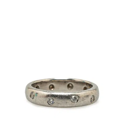 Pre-owned Tiffany & Co Platinum 950 Band Ring ()