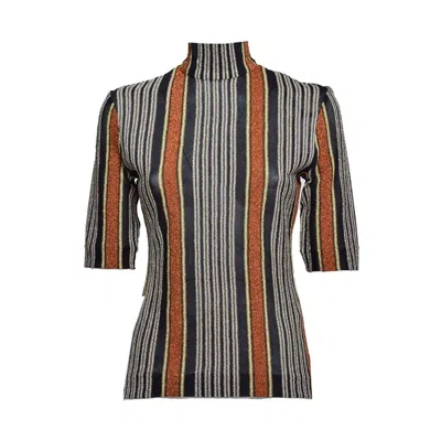 Missoni Striped Short-sleeve Jumper