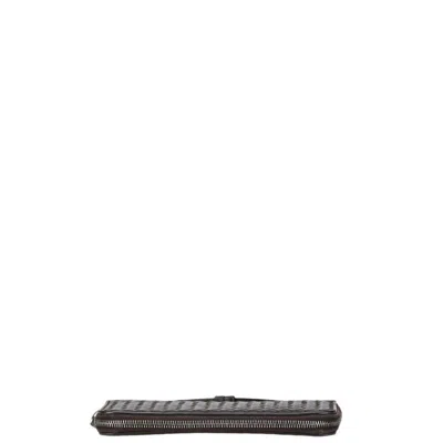 Pre-owned Bottega Veneta Brown Leather Long Wallet (bi-fold) ()