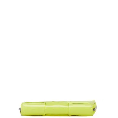 Pre-owned Bottega Veneta Light Green Leather Wallet (bi-fold) ()