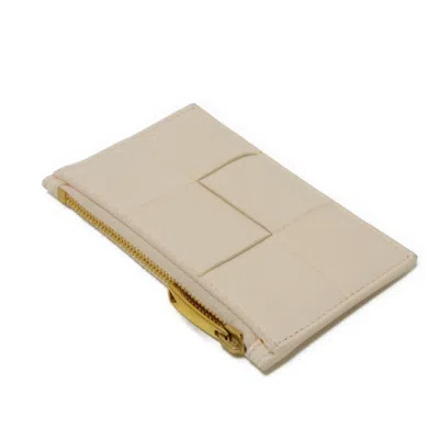 Pre-owned Bottega Veneta Pink Leather Coin Purse/coin Case ()