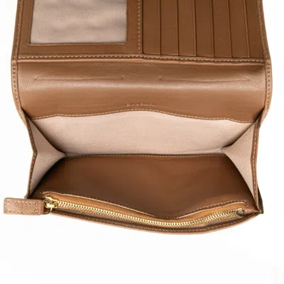Pre-owned Bvlgari Brown Leather Wallet (bi-fold) ()