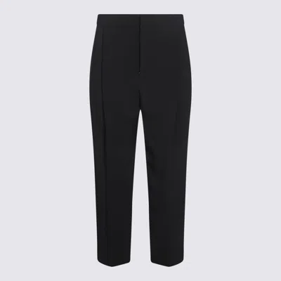 Elisabetta Franchi Flap Pockets High Waist Pleated Trousers