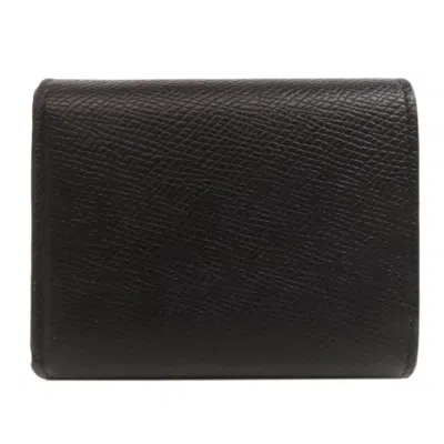 Pre-owned Celine Black Leather Wallet (bi-fold) ()