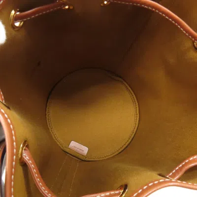 Pre-owned Celine Macadam Brown Dark Brown Pvc Shoulder Bag ()