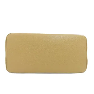 Pre-owned Chanel Beige Leather Tote Bag ()