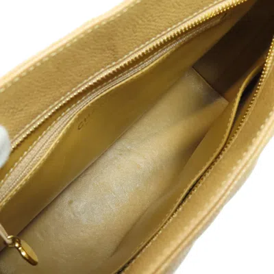 Pre-owned Chanel Beige Leather Tote Bag ()