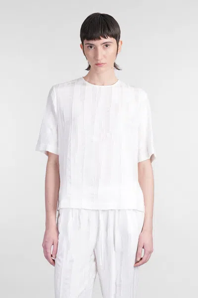 Loulou Studio Round Neck Blouse