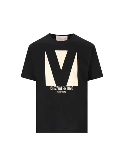 Valentino Crew Neck Short Sleeves T-shirts