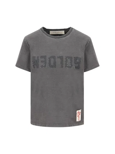 Golden Goose Doris Cotton T-shirt With Logo Detail