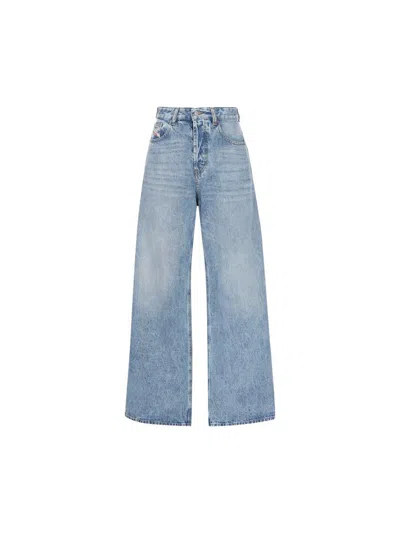 Diesel 1996 D-sire 09i29 Low-rise Wide-leg Jeans
