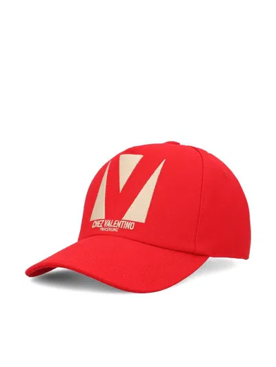 Valentino Logoed Baseball Hat