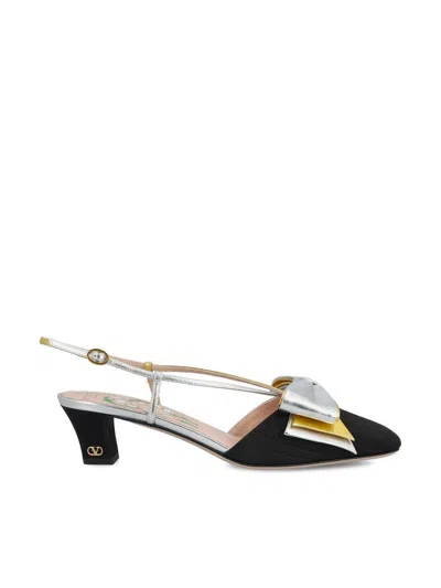 Valentino Bowow T. 45 Mid Heel Pumps