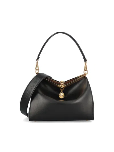 Etro Vela Leather Shoulder Bag