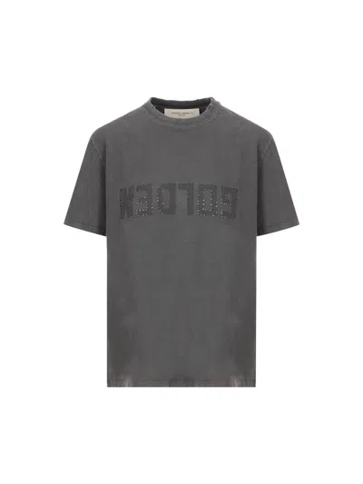 Golden Goose Doris Cotton T-shirt With Logo Detail
