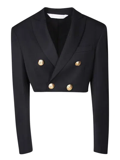 Palm Angels Double-breasted Wool Blazer
