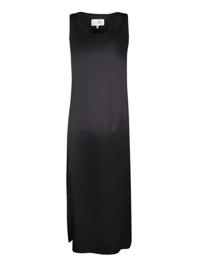 Mm6 Maison Margiela Mm6 By Maison Margiela Black Viscose Dress