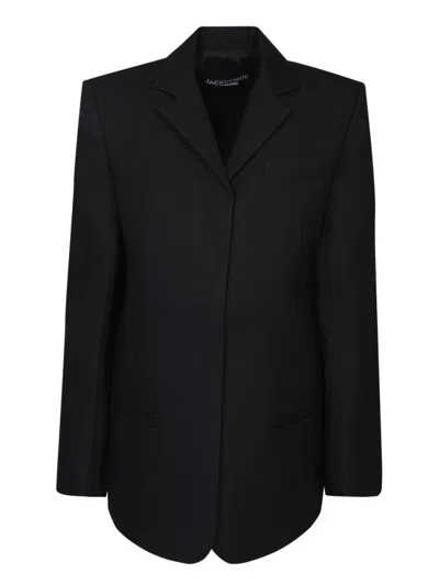 Jacquemus Caraco Raw-seam Single-breasted Blazer