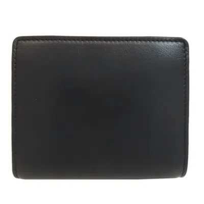 Pre-owned Chloé Black Leather Wallet (bi-fold) ()