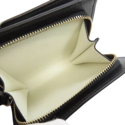 Pre-owned Chloé Black Leather Wallet (bi-fold) ()