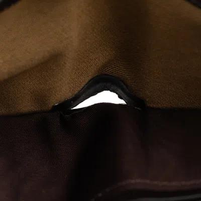 Pre-owned Fendi Brown Canvas Bill Wallet (bi-fold) ()