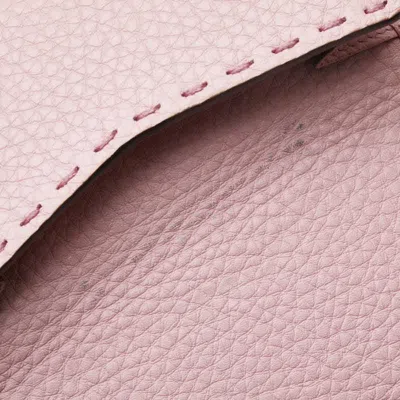 Pre-owned Fendi Pink Leather Wallet (bi-fold) ()