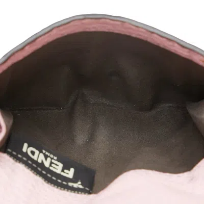 Pre-owned Fendi Pink Leather Wallet (bi-fold) ()