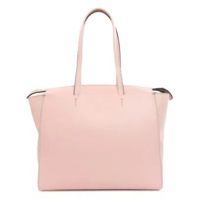 Pre-owned Furla Pink Leather Tote Bag ()