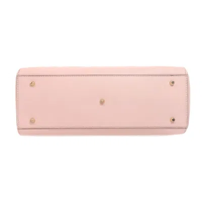 Pre-owned Furla Pink Leather Tote Bag ()